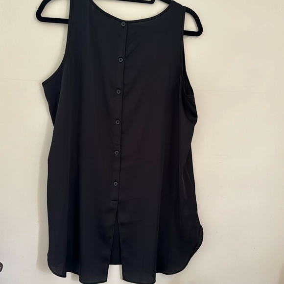New loft Black sleeveless top size Large - Picture 1 of 10